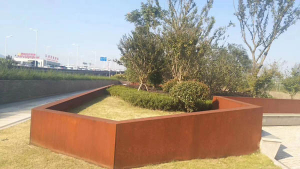 虹口耐候钢挡土墙